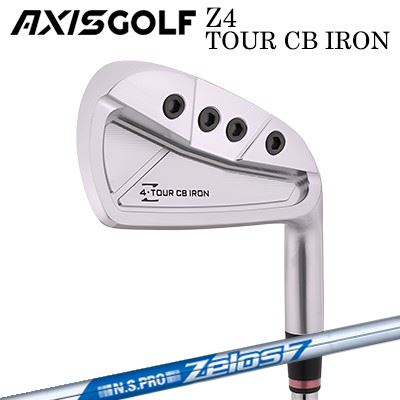カスタムクラブ アクシスゴルフ Z4 ツアー CB アイアン 日本シャフト NSプロ ゼロズ7AXISGOLF Z4 TOUR CB IRON N.S.PRO ZELOS7単品～7本セット(#4～PW)｜オーエスゴルフ