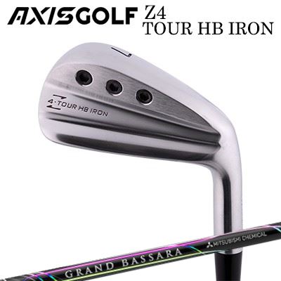 アクシスゴルフ カスタム特注野球クラブ Z4 周遊旅行 HB アイアン 地びた バサラ アイアンAXISGOLF Z4 TOUR HB IRON GRAND BASSARA IRON単品～7本書き割り(#5～G)