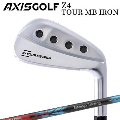 カスタムクラブ アクシスゴルフ Z4 ツアー MB アイアン デザインチューニング モーダス3 ツアー105AXISGOLF Z4 TOUR MB IRON Design Tuning Color Steel MODUS3 TOUR 105単品～7本セット(#5～PW)