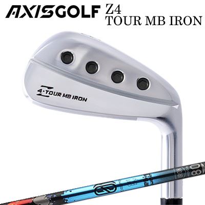 カスタムクラブ アクシスゴルフ Z4 ツアー MB アイアン デザインチューニング ゼロソリッド アイアンAXISGOLF Z4 TOUR MB IRON Design Tuning ZERO SOLID IRON単品~7本セット(#5~PW)|オーエスゴルフ