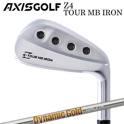 カスタムクラブ アクシスゴルフ Z4 ツアー MB アイアン トゥルーテンパー ダイナミックゴールド 95/105/120AXISGOLF Z4 TOUR MB IRON True Temper Dynamic Gold 95/105/120単品～7本セット(#5～PW)｜オーエスゴルフ