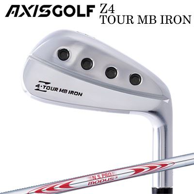 カスタムクラブ アクシスゴルフ Z4 ツアー MB アイアン 日本シャフト NSプロ モーダス3 ツアー130AXISGOLF Z4 TOUR MB IRON N.S.PRO MODUS3 TOUR130単品~7本セット(#5~PW)|オーエスゴルフ