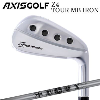 カスタムクラブ アクシスゴルフ Z4 ツアー MB アイアン ティーアールピーエックス アイアンAXISGOLF Z4 TOUR MB IRON TRPX IRON単品~7本セット(#5~PW)|オーエスゴルフ