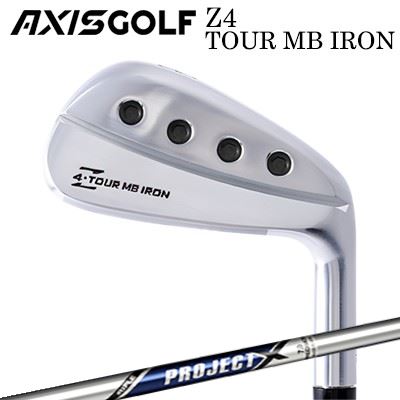 カスタム野球クラブ アクシスゴルフ Z4 周遊旅行 MB アイアン 事業計画XAXISGOLF Z4 TOUR MB IRON PROJECT X単品～7本仕掛ける(#5～PW) スポーツ・アウトドア-メンズクラブ