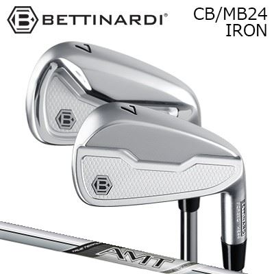 カスタムクラブ 2024年モデル ベティナルディ CB/MB24アイアン エーエムティー シルバーBETTINARDI CB/MB24 IRON AMT SILVER5本セット(#6~PW)~6本セット(#5~PW)|オーエスゴルフ