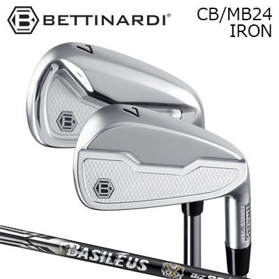 カスタム野球クラブ 2024年ひな形 ベティナルディ CB/MB24アイアン バシレウス BiZ アイアンBETTINARDI CB/MB24 IRON Basileus BiZ IRON5本書き割り(#6～PW)～6本書き割り(#5～PW)