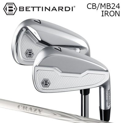 カスタムクラブ 2024年モデル ベティナルディ CB/MB24アイアン クレイジー アロー アイアン(新デザイン)BETTINARDI CB/MB24 IRON CRAZY ARROW IRON New Design5本セット(#6～PW)～6本セット(#5～PW)｜オーエスゴルフ