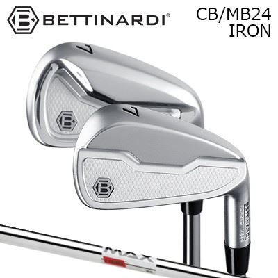 カスタムクラブ 2024年モデル ベティナルディ CB/MB24アイアン KBS マックス80BETTINARDI CB/MB24 IRON KBS MAX805本セット(#6~PW)~6本セット(#5~PW)|オーエスゴルフ