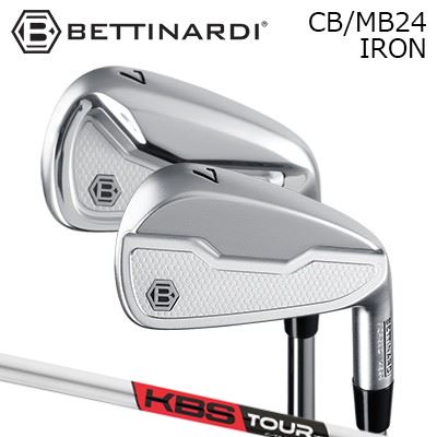 カスタムクラブ 2024年モデル ベティナルディ CB/MB24アイアン KBS シーテーパーBETTINARDI CB/MB24 IRON KBS C-Taper5本セット(#6~PW)~6本セット(#5~PW)|オーエスゴルフ