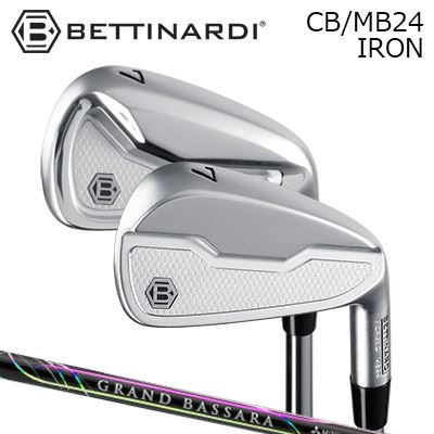 カスタムクラブ 2024年モデル ベティナルディ CB/MB24アイアン グランド バサラ アイアンBETTINARDI CB/MB24 IRON GRAND BASSARA IRON5本セット(#6~PW)~6本セット(#5~PW)|オーエスゴルフ