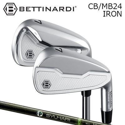 カスタム野球クラブ 2024年青写真 ベティナルディ CB/MB24アイアン スリリング シュハリ アイアンBETTINARDI CB/MB24 IRON Treering SYUHARI IRON5本仕掛ける(#6～PW)～6本仕掛ける(#5～PW)