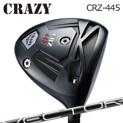 CRAZY CRZ-445 DRIVER Design Tuning VECTOR GRIDクレイジー CRZ-445 １番ウッド デザインチューニング ベクトル グリッド