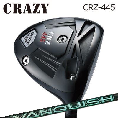CRAZY CRZ-445 DRIVER VANQUISH VVクレイジー CRZ-445 １番ウッド 三菱ケミカル バンキッシュ ヴィヴィ スポーツ・アウトドア-クラブ-ドライバー