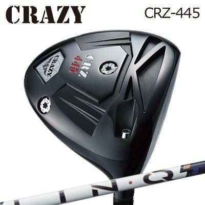 CRAZY CRZ-445 DRIVER UST Mamiya LIN-Q PowerCore BLUEクレイジー CRZ-445 １番ウッド USTマミヤ 繋がり 力強さ中核グループ 青色