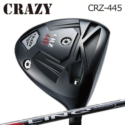 CRAZY CRZ-445 DRIVER UST Mamiya LIN-Q RED EXクレイジー CRZ-445 １番ウッド USTマミヤ 繋がり 赤いことEX