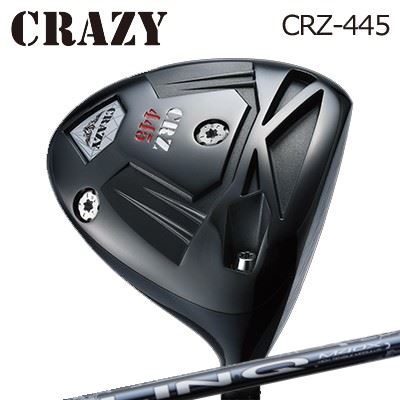 CRAZY CRZ-445 DRIVER UST Mamiya LIN-Q BLUE EXクレイジー CRZ-445 １番ウッド USTマミヤ 繋がり 青色EX