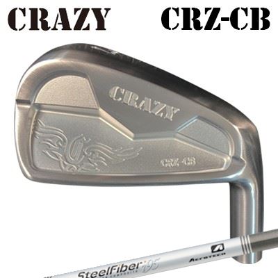 カスタムクラブ 2022年モデル クレイジー CRZ-CB アイアン エアロテック スチールファイバー i CWCRAZY CRZ-CB IRON SteelFiber i CW6本セット(#5～PW)｜オーエスゴルフ