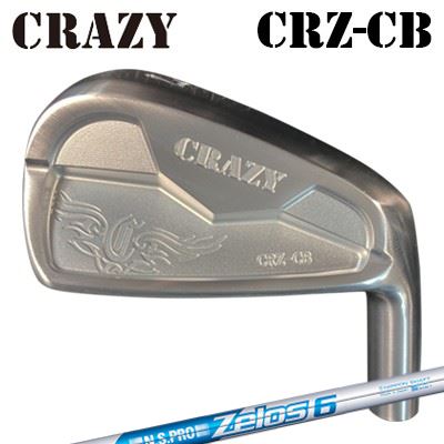 カスタムクラブ 2022年モデル クレイジー CRZ-CB アイアン 日本シャフト NSプロ ゼロズ6CRAZY CRZ-CB IRON N.S.PRO ZELOS6/6本セット(#5～PW)｜オーエスゴルフ