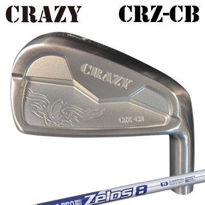 カスタムクラブ 2022年モデル クレイジー CRZ-CB アイアン 日本シャフト NSプロ ゼロズ8CRAZY CRZ-CB IRON N.S.PRO ZELOS8/6本セット(#5~PW)|オーエスゴルフ