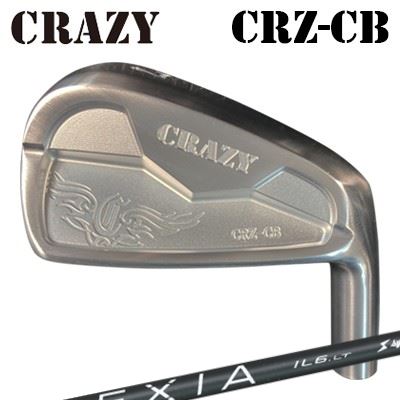 カスタムクラブ 2022年モデル クレイジー CRZ-CB アイアン レクシアCRAZY CRZ-CB IRON LEXIA for IRON/6本セット(#5～PW)｜オーエスゴルフ