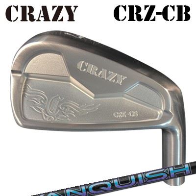 カスタム野球クラブ 2022年模範例 クレイジー CRZ-CB アイアン 三菱ケミカル バンキッシュ アイアンCRAZY CRZ-CB IRON VANQUISH IRON6本書き割り(#5～PW)