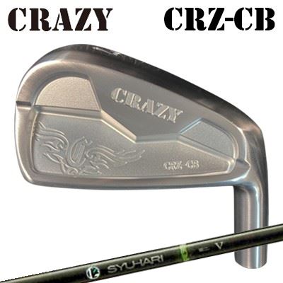 カスタム野球クラブ 2022年青写真 クレイジー CRZ-CB アイアン スリリング シュハリ アイアンCRAZY CRZ-CB IRON Treering SYUHARI IRON6本仕掛ける(#5～PW)