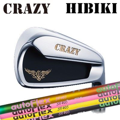 CRAZY HIBIKI Iron Auto Flex Shaft for Ironクレイジー ヒビキ アイアン オートフレックスシャフト アイアン用6本セット(#6～P/A)｜オーエスゴルフ 198,000円