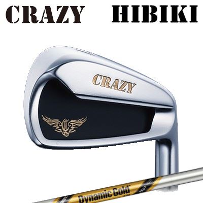 CRAZY HIBIKI Iron Dynamic Gold Tour Issueクレイジー ヒビキ アイアン ダイナミックゴールド ツアーイシュー6本セット(#6～P/A)｜オーエスゴルフ