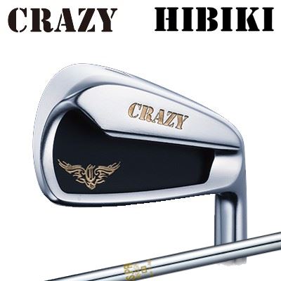 CRAZY HIBIKI Iron N.S.PRO 850GHクレイジー ヒビキ アイアン 日本シャフト NSプロ 850GH6本セット(#6～P/A)｜オーエスゴルフ