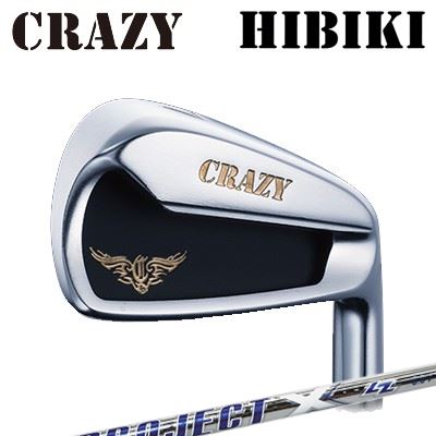 CRAZY HIBIKI Iron PROJECT X LZクレイジー ヒビキ アイアン プロジェクトX LZ6本セット(#6~P/A)|オーエスゴルフ