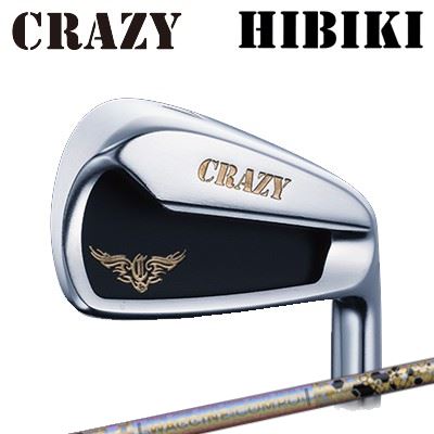 CRAZY HIBIKI Iron WACCINE COMPO GR38premium IRクレイジー ヒビキ アイアン ワクチンコンポ GR38プレミアム アイアン6本セット(#6～P/A)｜オーエスゴルフ