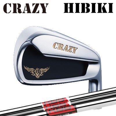 CRAZY HIBIKI Iron KBS S-TAPER/S-TAPER Black PVD/S-TAPER LITEクレイジー ヒビキ アイアン KBS エステーパー(マネーテーパー)/ブラックPVD/ライト6本セット(#6~P/A)|オーエスゴルフ
