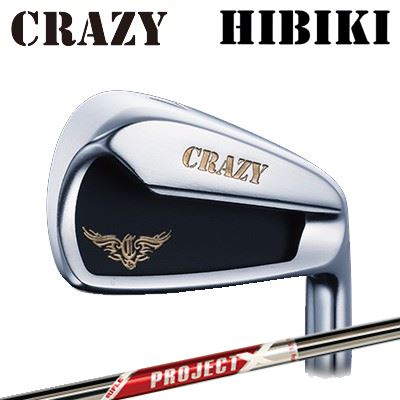 CRAZY HIBIKI Iron PROJECT X REDクレイジー ヒビキ アイアン プロジェクトエックス レッド6本セット(#6~P/A)|オーエスゴルフ