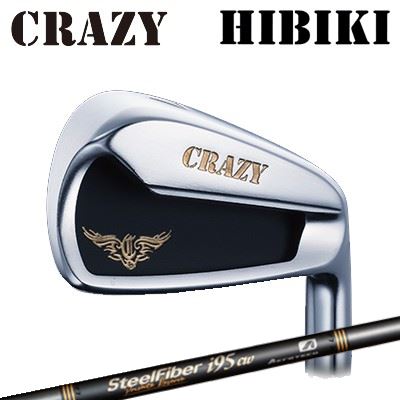 CRAZY HIBIKI Iron SteelFiber Private Reserve iクレイジー ヒビキ アイアン エアロテック スチールファイバー プライベート リザーブ アイ6本セット(#6～P/A)｜オーエスゴルフ 165,000円