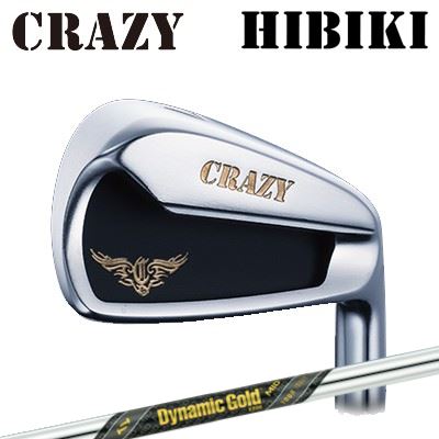 CRAZY HIBIKI Iron TrueTemper Dynemic Gold MID TOUR ISSUEクレイジー ヒビキ アイアン トゥルーテンパー ダイナミックゴールド ミッド ツアーイシュー6本セット(#6～P/A)｜オーエスゴルフ