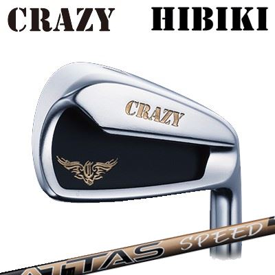 CRAZY HIBIKI Iron UST Mamiya ATTAS SPEED IRクレイジー ヒビキ アイアン USTマミヤ アッタス スピード6本セット(#6～P/A)｜オーエスゴルフ