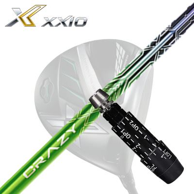 XXIO eks Driver用 スリーブ付カスタムシャフト CRAZY LEVゼクシオ エックス ドライバー用スリーブ付シャフト クレイジー レヴ