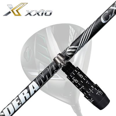 XXIO eks Driver用 スリーブ付カスタムシャフト DERAMAX CX--D Premium Seriesゼクシオ エックス ドライバー用スリーブ付シャフト オリムピック デラマックス CX-D プレミアム シリーズ 虹デラ｜オーエスゴルフ