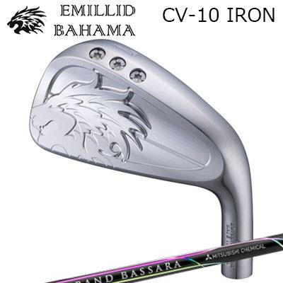 カスタムクラブ 2024年モデル エミリッドバハマ カールビンソン CV10 アイアン グランド バサラ アイアンEMILLID BAHAMA CARLVINSON CV10 IRON GRAND BASSARA IRON単品~8本セット(#5~PW)|オーエスゴルフ