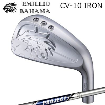 カスタムクラブ 2024年モデル エミリッドバハマ カールビンソン CV10 アイアン プロジェクトXEMILLID BAHAMA CARLVINSON CV10 IRON PROJECT X単品～8本セット(#5～PW)｜オーエスゴルフ