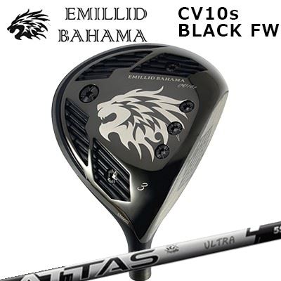 カスタムクラブ エミリッドバハマ カールビンソン CV10s ブラック フェアウェイウッド USTマミヤ アッタス RX ウルトラブラックEMILLID BAHAMA CARLVINSON CV10ｓ BLACK FAIRWAY WOOD UST Mamiya ATTAS RX ULTRA BLACK｜オーエスゴルフ 58,212円