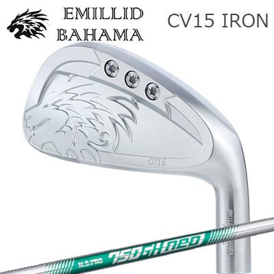 EMILLID BAHAMA アイアン CV8 5〜PW +48度 7本S200 EMILLID BAHAMA CV8 ドライバー エミリッドバハマ カール