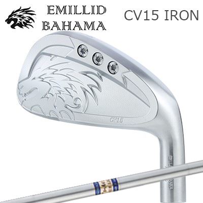 カスタム野球クラブ エミリッドバハマ カールビンソン CV15 アイアン K’S AC-10EMILLID BAHAMA CARLVINSON CV15 IRON K’S AC-10単品～7本仕掛ける(#5～GW) ゴルフ-アイアン