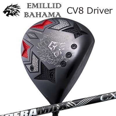 カスタム野球クラブ/EMILLID BAHAMA CARLVINSON CV8 DRIVER DERAMAX CX--D Premium Seriesエミリッドバハマ カールビンソン CV8 １番ウッド オリムピック デラマックス CX-D 割り増し金 つづき物 虹デラ