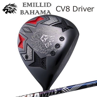 カスタム野球クラブ/EMILLID BAHAMA CARLVINSON CV8 DRIVER DERAMAX 08 Premium Seriesエミリッドバハマ カールビンソン CV8 １番ウッド オリムピック デラマックス 08 割り増し金 つづき物 虹デラ