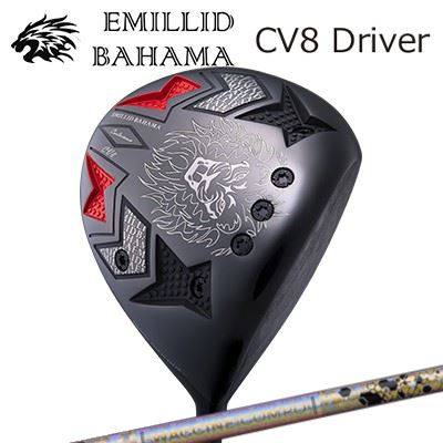 カスタム野球クラブ/EMILLID BAHAMA CARLVINSON CV8 DRIVER WACCINE COMPO GR38premium DRエミリッドバハマ カールビンソン CV8 １番ウッド ワクチンコンポ GR38割り増し金 １番ウッド ゴルフ-ドライバー-スポーツ・アウトドア