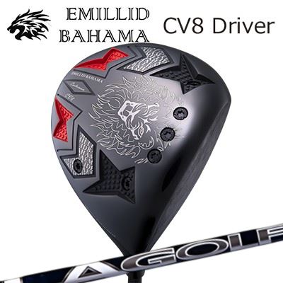 カスタム野球クラブ/EMILLID BAHAMA CARLVINSON CV8 DRIVER DJ SIGNATURE SERIESエミリッドバハマ カールビンソン CV8 １番ウッド 天使の都市ゴルフ DJ続きもの