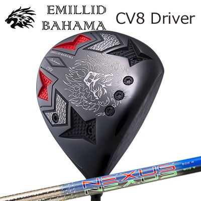 カスタムクラブ/EMILLID BAHAMA CARLVINSON CV8 DRIVER SteelFiber NEXUS BLUE/BLACKエミリッドバハマ カールビンソン CV8 ドライバー スチールファイバー ネクサス ブルー/ブラック｜オーエスゴルフ 72,600円