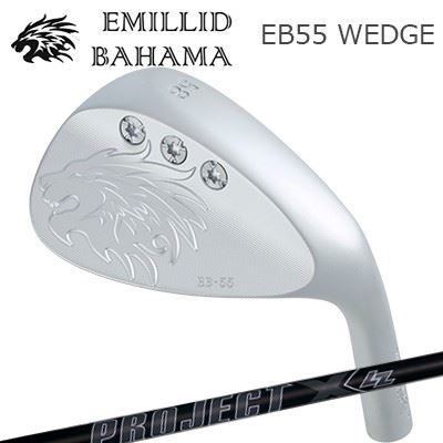 カスタム野球クラブ エミリッドバハマ EB-55 ウェッジ 事業計画X LZ オール黒いことEMILLID BAHAMA EB-55 WEDGE PROJECT X LZ ALL BLACK メンズクラブ-ウェッジ-ゴルフ