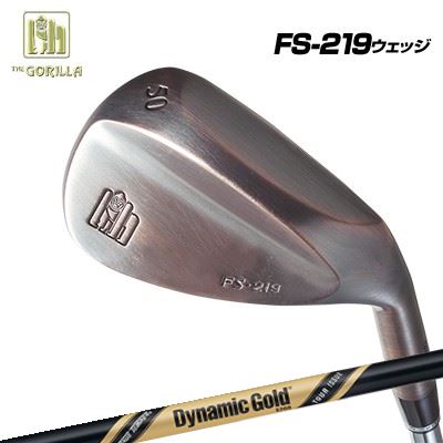 ゴリラ FS-219 ウェッジ ブラックカッパー仕上げ ダイナミックゴールド ツアーイシュー オニキスブラック PCBGORILLA FS-219 Wedge Black Copper Finish Dynamic Gold Tour Issue ONYX BLACK PCB｜オーエスゴルフ 26,374円